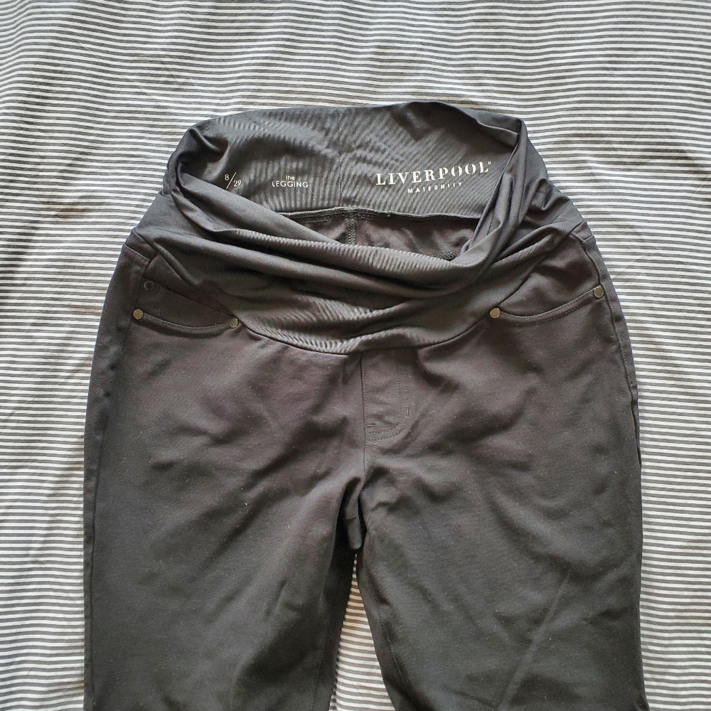 Liverpool Over the Bump Maternity Pants